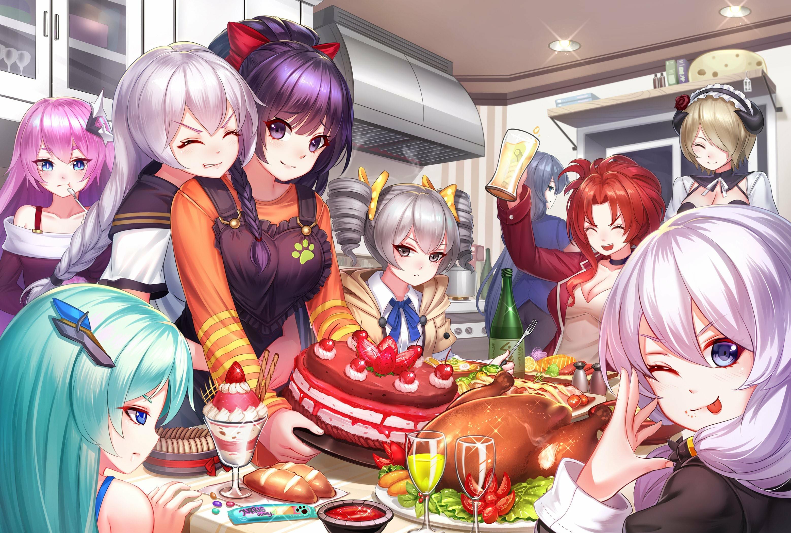 Honkai Potluck Party-Fan Art Contest